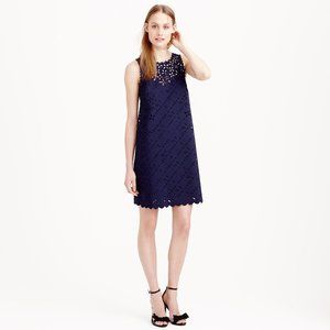 J.Crew Factory Chic Laser Cut Dress